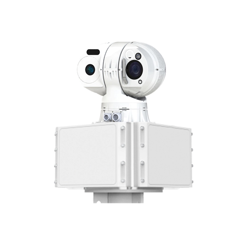 700m vehicle intrusion alarm radar vision fusion intelligent surveillance thermal camera
