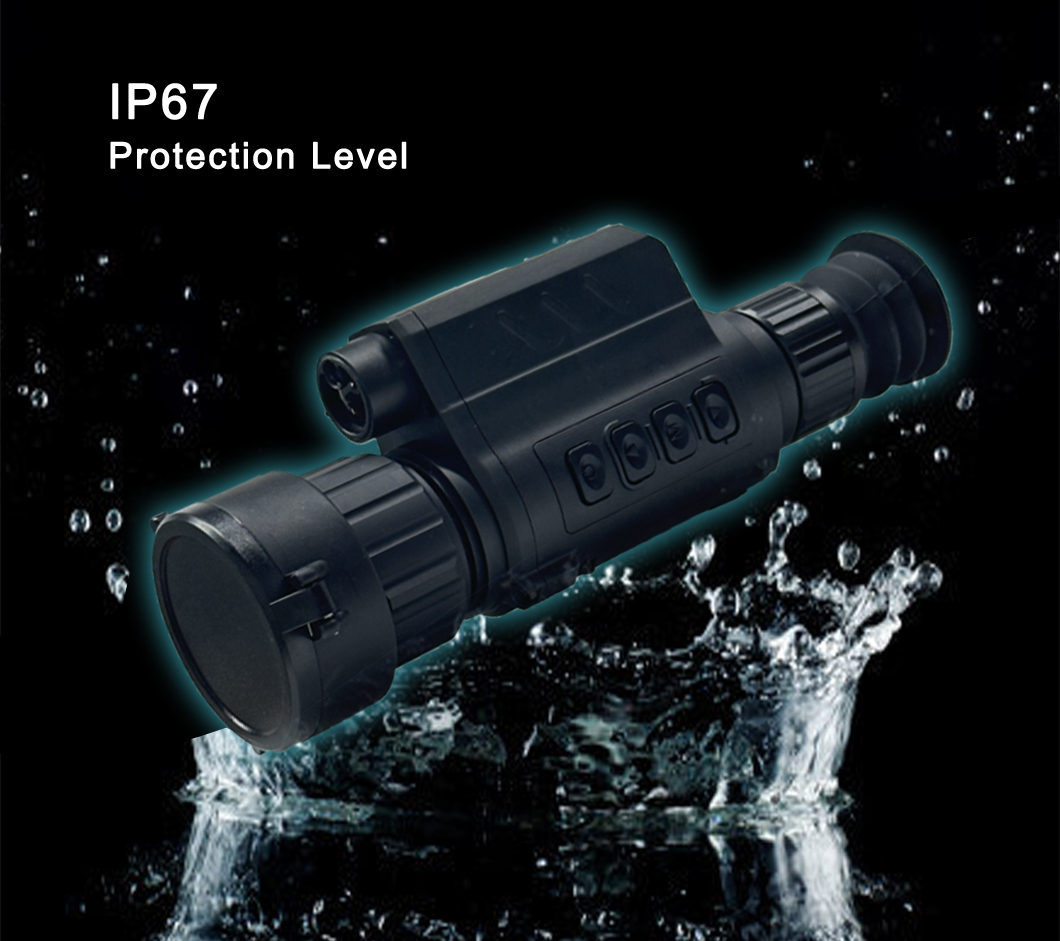 384X288 35mm Night Vision Monocular 1km Lrf Hunt Scope Thermal Imager Sight