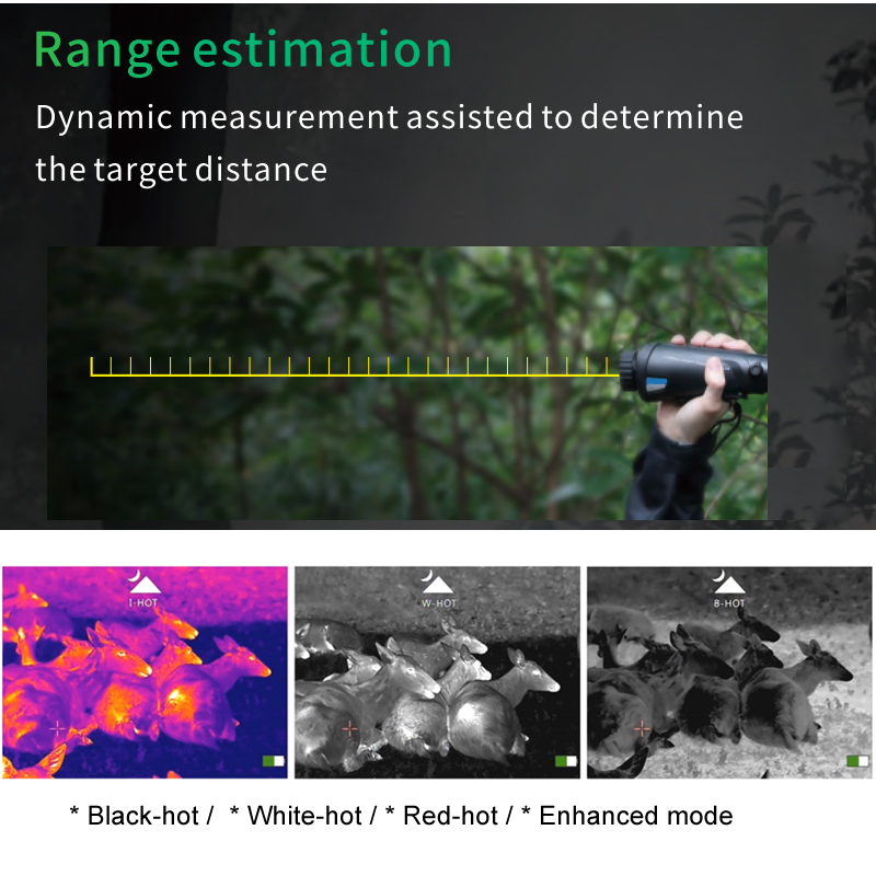 15mm 256X192 925m Pocket Thermal Monocular Night Vision