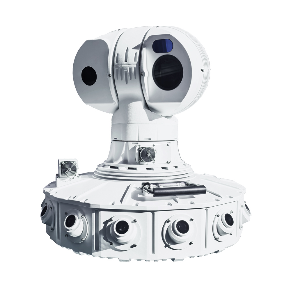 360 Panoramic Camera 1km Automated Bird Monitoring And Tracking System PTZ for Wind Farm Airport