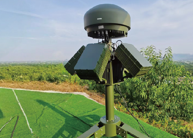3 in 1 10km Detection 3km Jammer 3km Spoof Fixed Anti Drone System