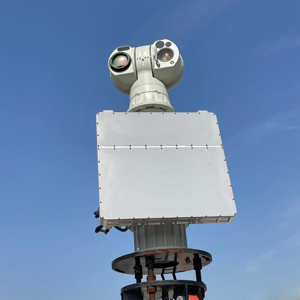 Radar Optical Zoom Thermal Security Camera Integrated Low-Altitude Target Recognition And Tracking System for City Observation