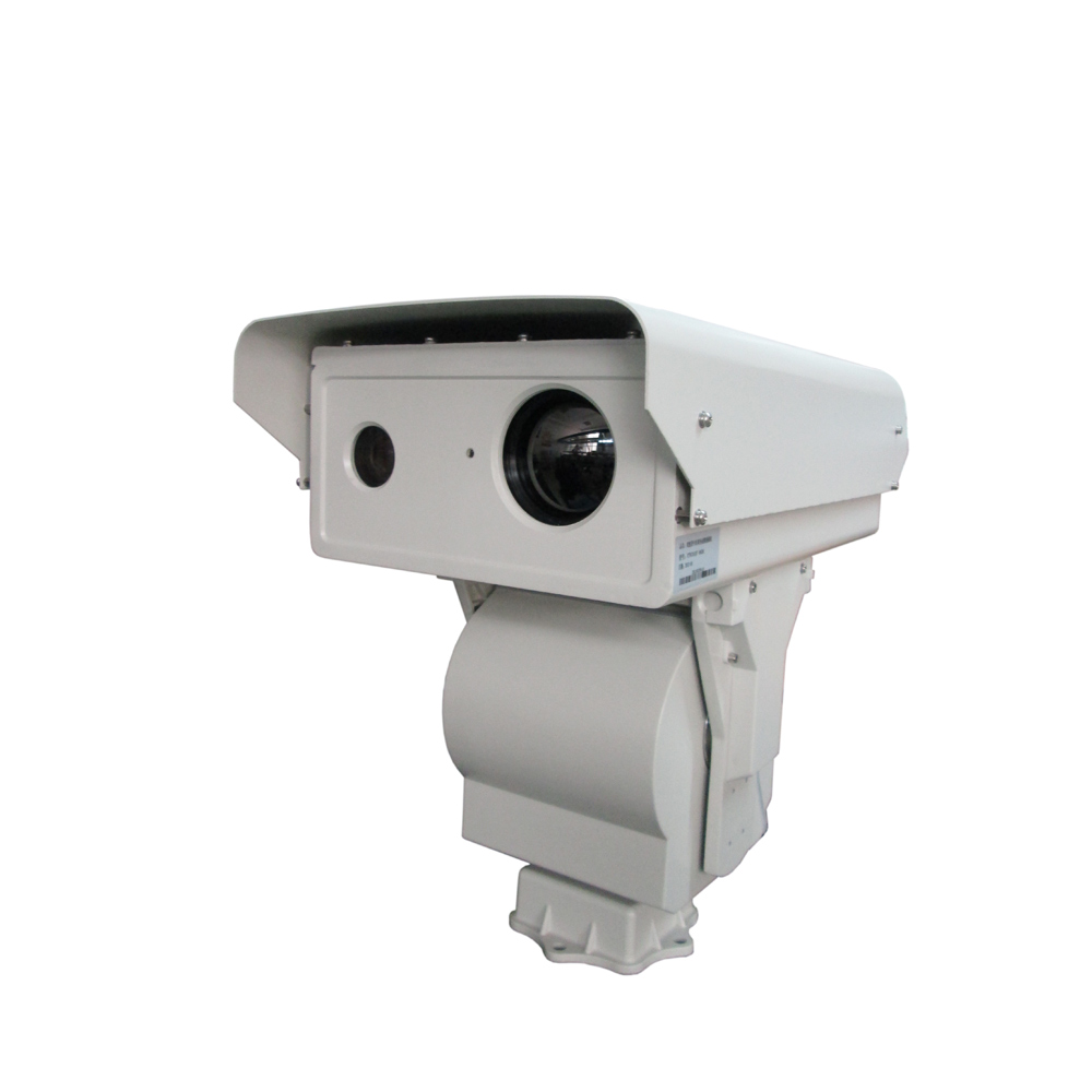 640X512 6km Continuous Zoom Long Range Optical Thermal Dual Lens Surveillance Camera