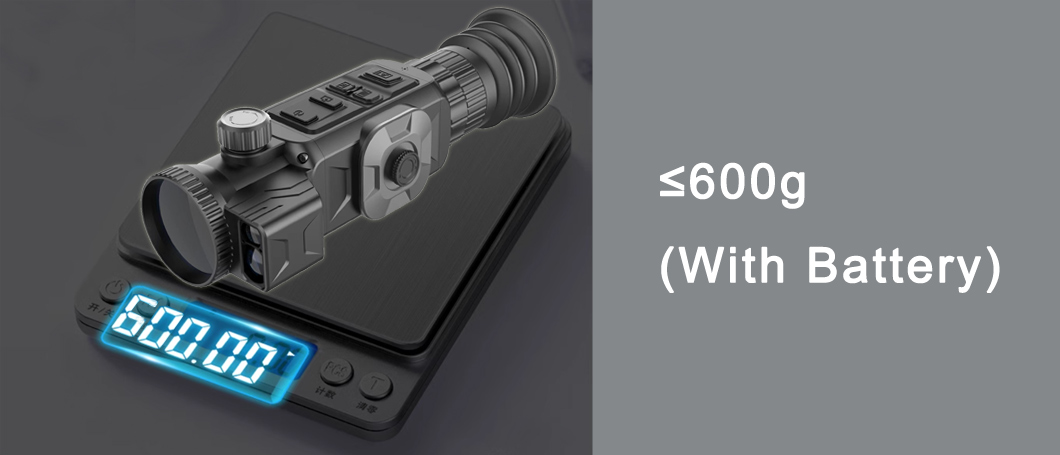 Best Seller 640X512 35mm 1km Lrf Thermal Hunting Scope for Night Vision
