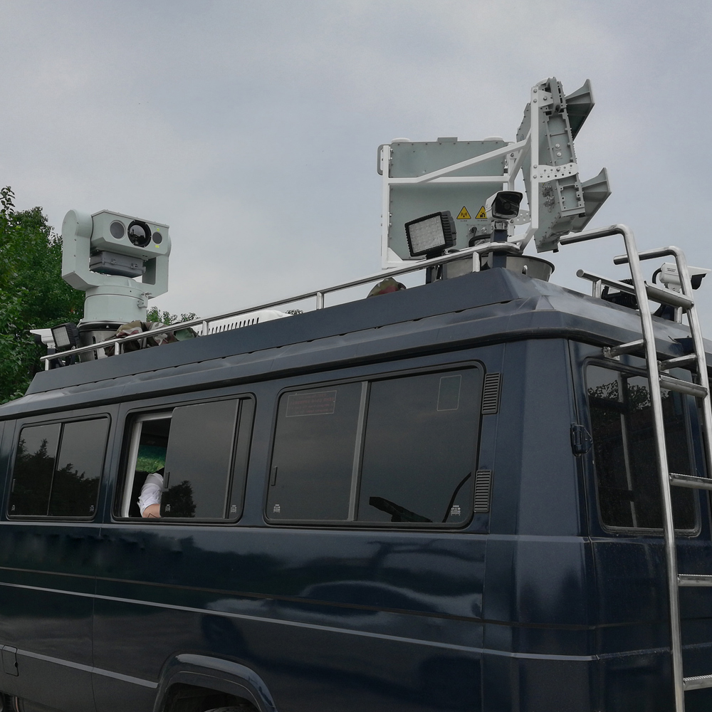 20km Border Defense High Speed 360 Degree Camera Mid-Wave Infrared MWIR Thermal Imaging Platforms Camera