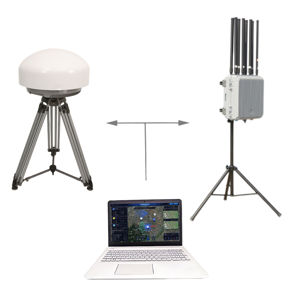 1.5km Low Altitude Security Omni Directional Antennas Anti-Drone System