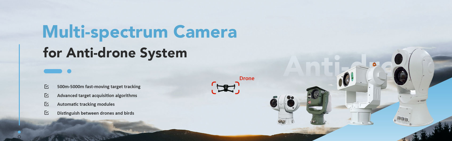 Anti-drone, air port surveillance, uavs tracking