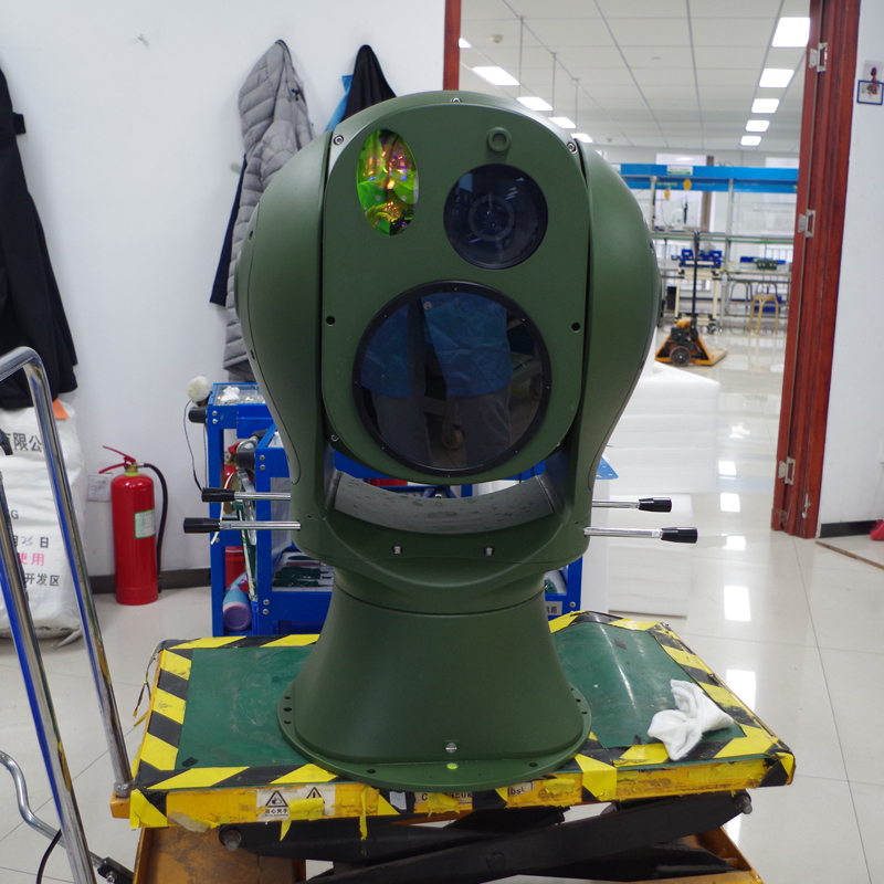Long Range Electro-optics High Resolution 24/7 Border Security Rugged Thermal Infrared Lwir Surveillance Camera System