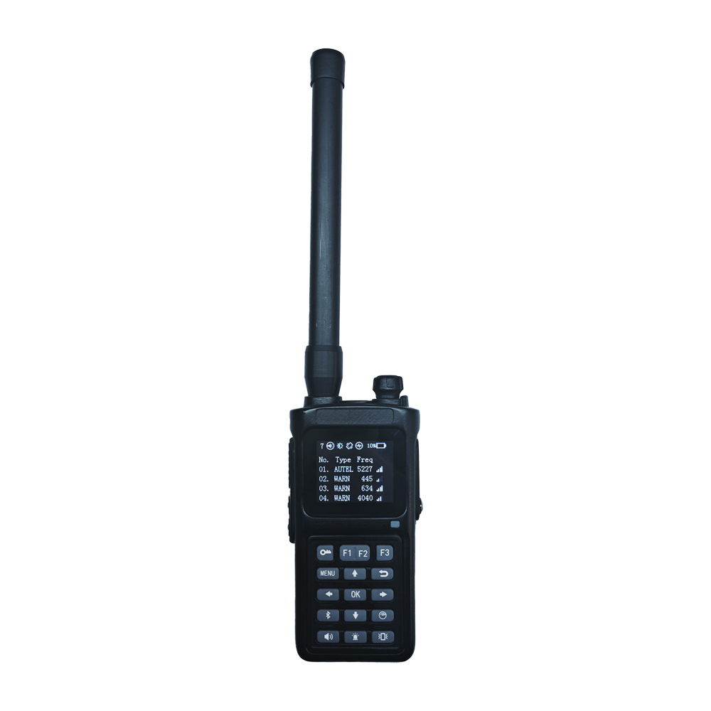1.5-3km Handheld 300-6200MHz Full-Band Uav Detection Recognition Alarm Anti Drone System