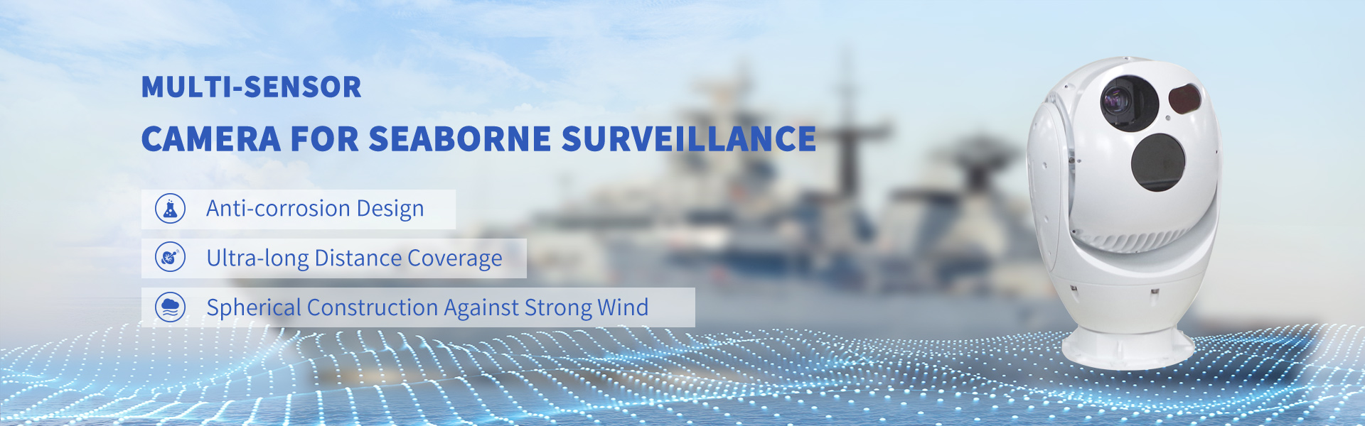 Coastal surveillance, ship mounted, border defense
