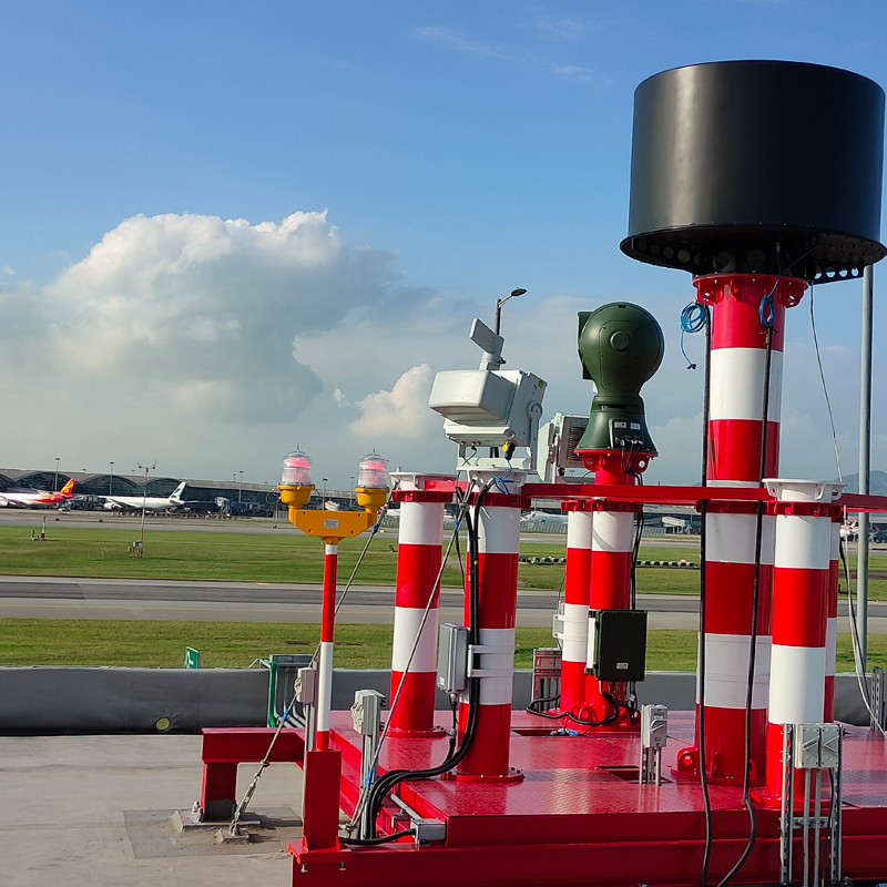 Air Defense Plane Security Ultra Long Range Airport Surveillance Ptz Camera MWIR Cooled Thermal Camera with LRF