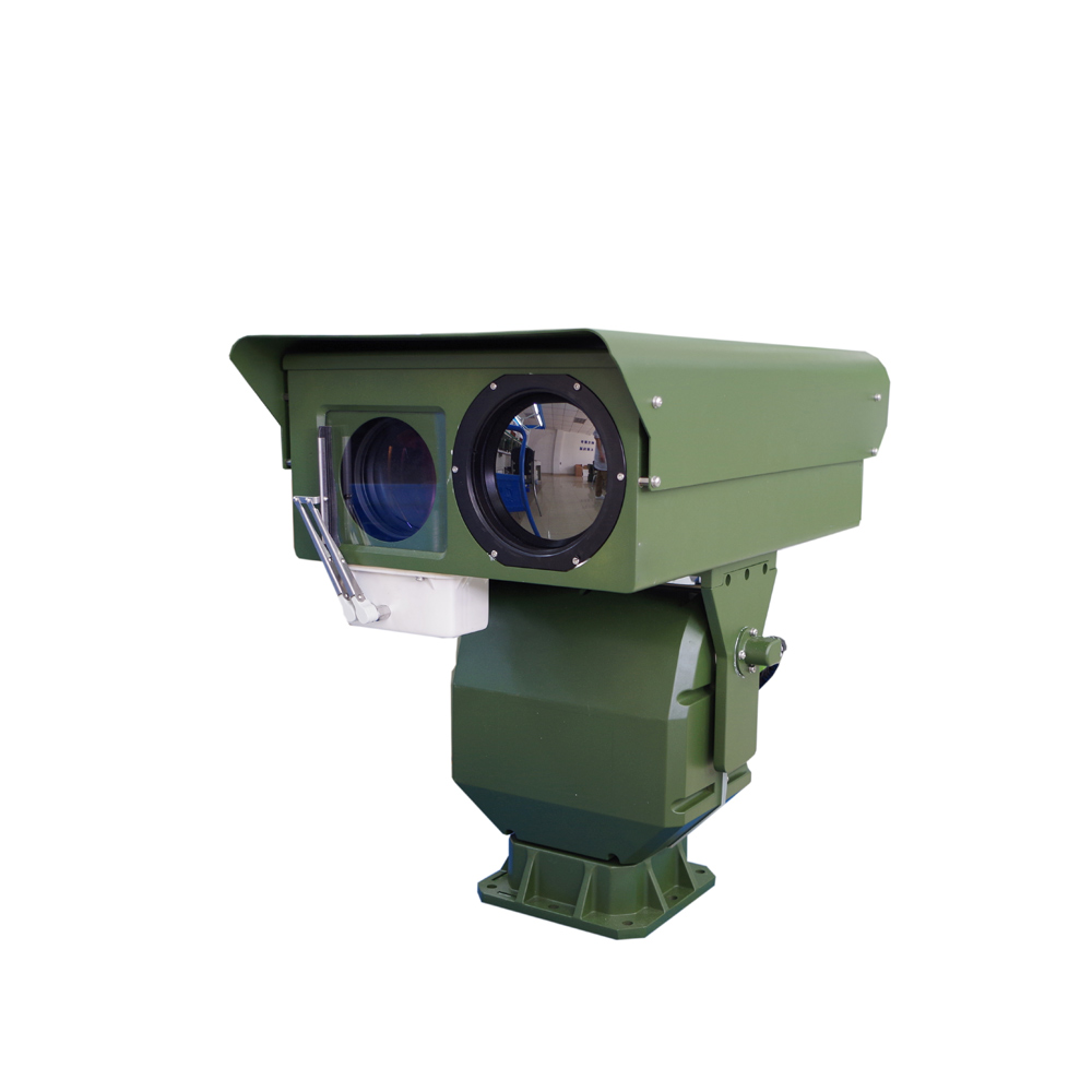 11km Day Detection Surveillance System 640 Dual Lens Uncooled Thermal PTZ Camera