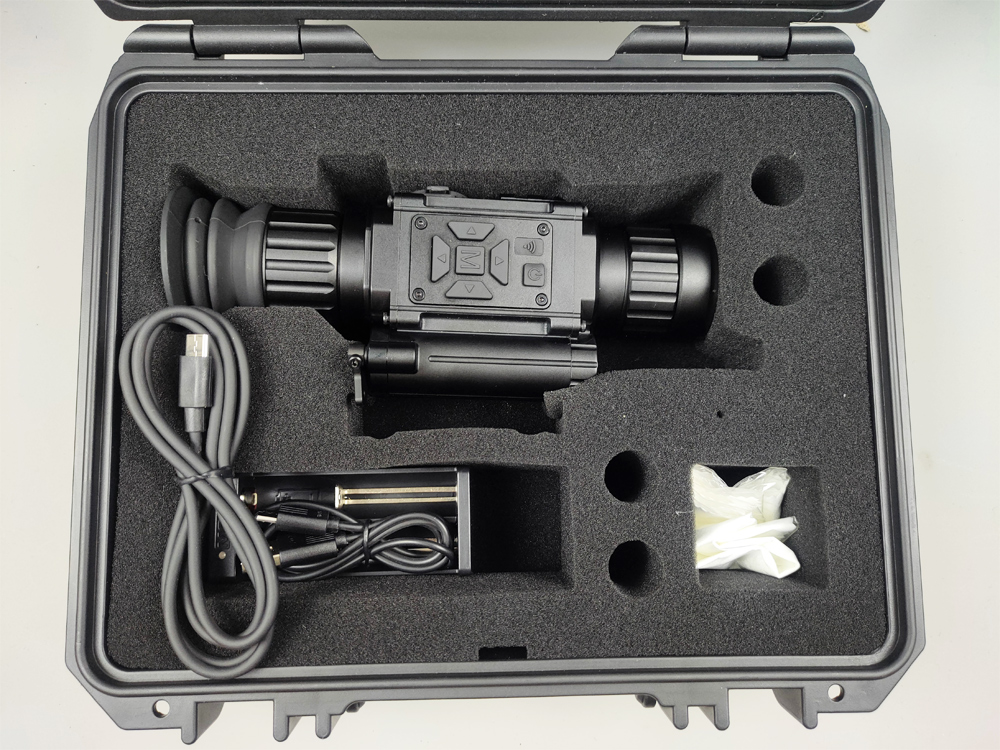 50mm 5km Detection Anti-shock Thermal Imaging Scope 640 Hunting Night Vision