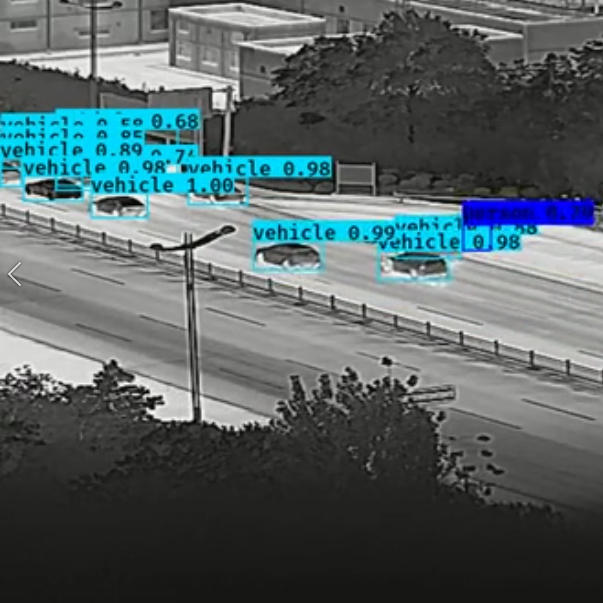 5km Vehicle Detection Area Protection Auto Tracking Thermal PTZ Security Cameras