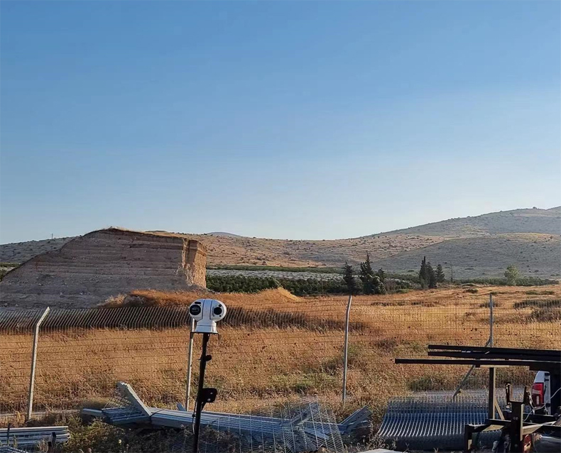 100mm Fixed Rugged Wide Area Surveillance System Long Range Thermal Imaging Camera