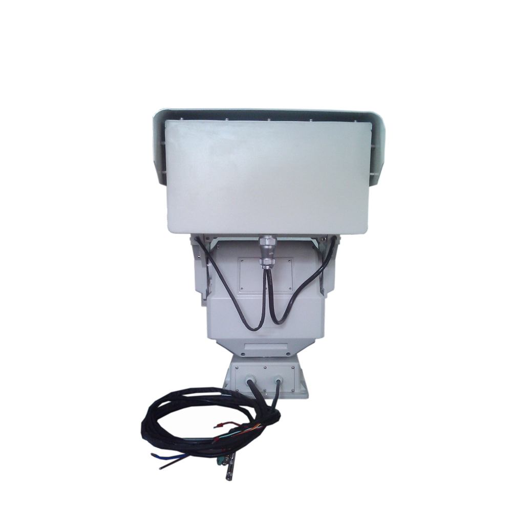 18km 360 degree PT long range Bi-spectrum thermal IP camera with large caliber for oilfield