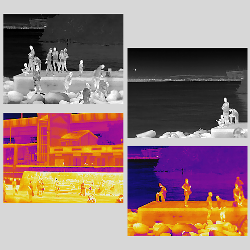 360 Degree Long Range Intrusion Detection Range Finder Border Security Defense Infrared Imaging Thermal Camera