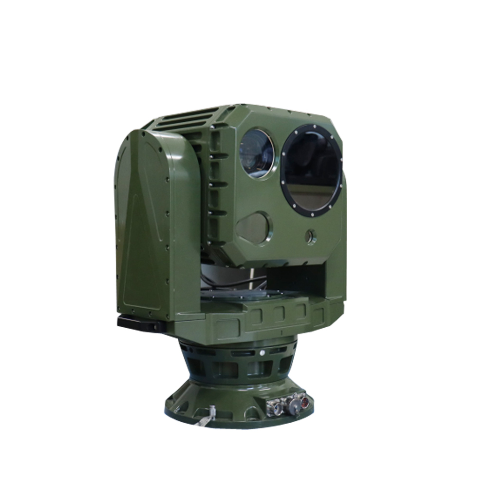 37kg 2km LRF Anti Drone Defense MWIR Camera 20x Cooled Thermal Imaging Ptz Camera