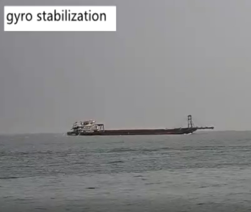 12km Ship Detection Gyro Marine Search And Rescue Thermal Auto Tracking Pan Tilt Long Zoom Camera