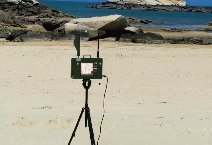 Portable Counter Drone Integrated 300-6000MHz 4km Detection 3km Jammer