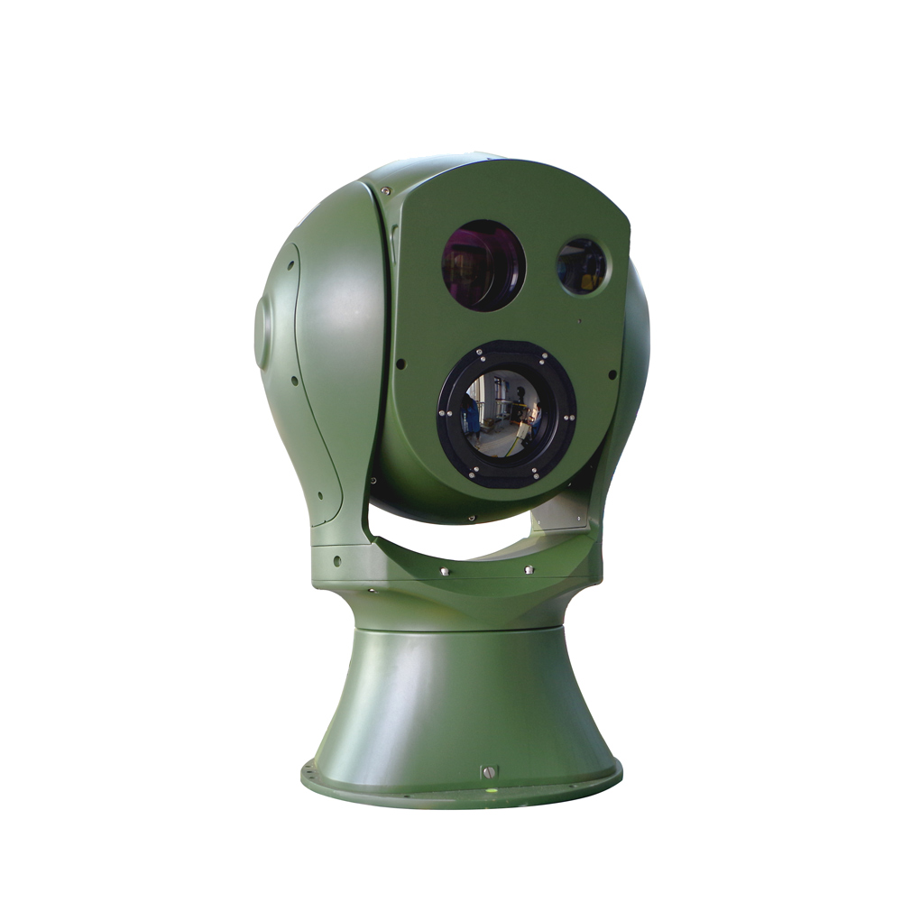 Multi Spectral 2-axis Gyro Stabilization All-weather Marine Vtms Long Range EO IR Ptz Surveillance Camera