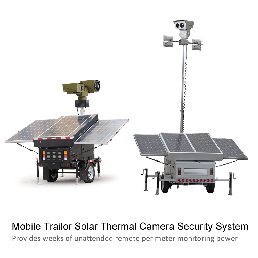 18km HD multi spectral surveillance system long range EO IR border security thermal camera